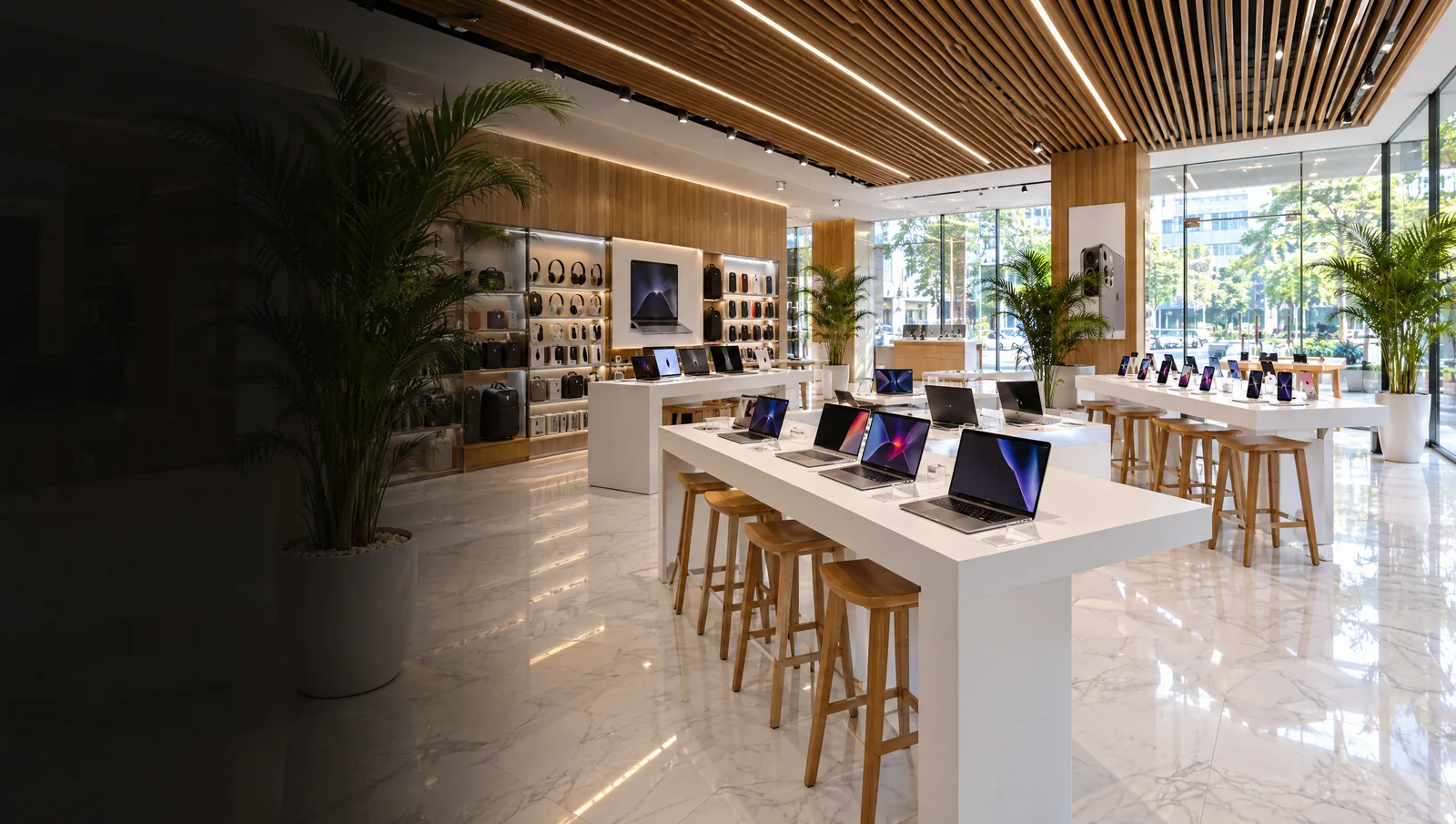 Inside a tecQ store